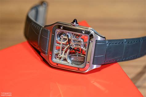 replica cartier santos donna|cartier santos dumont skeleton watch.